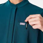 Men's Adrian Henley Neck Scrub Top Kemet