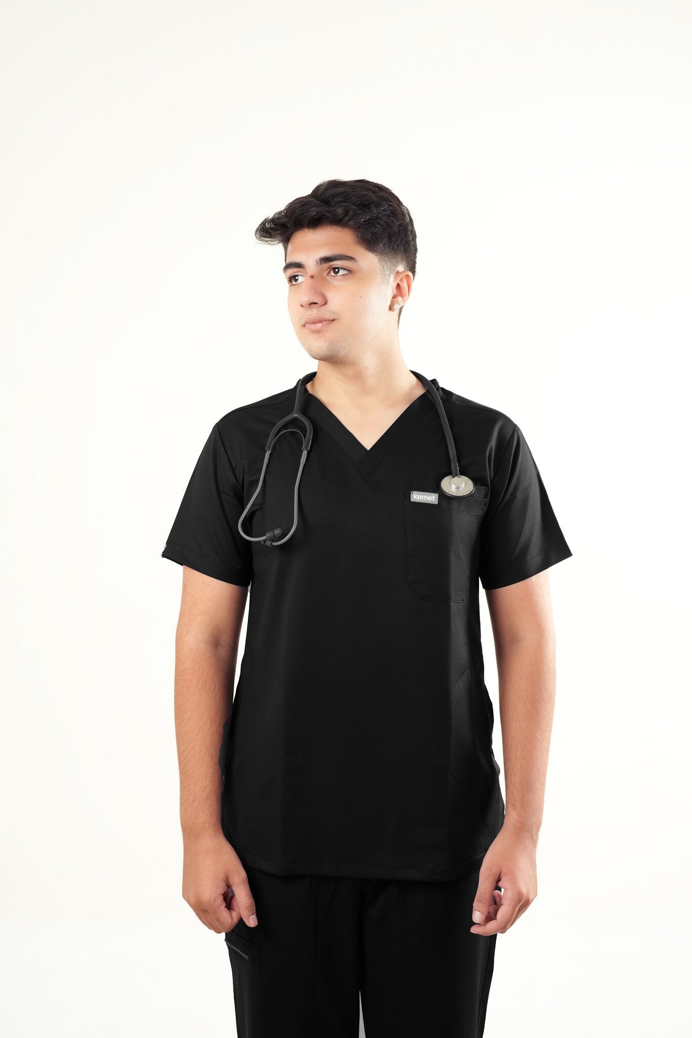 Atlas 3-Pocket Scrub Top Kemet