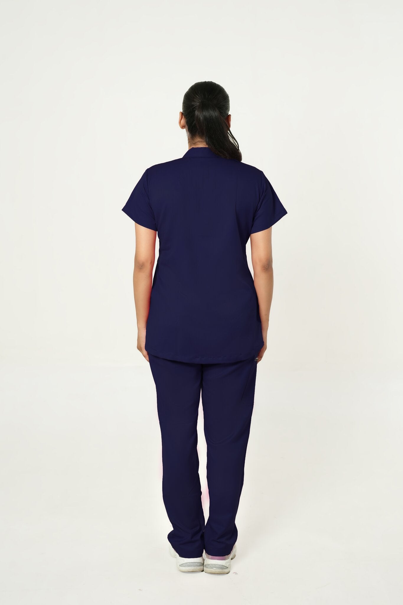 Avery Mock-Neck Scrub Top Kemet