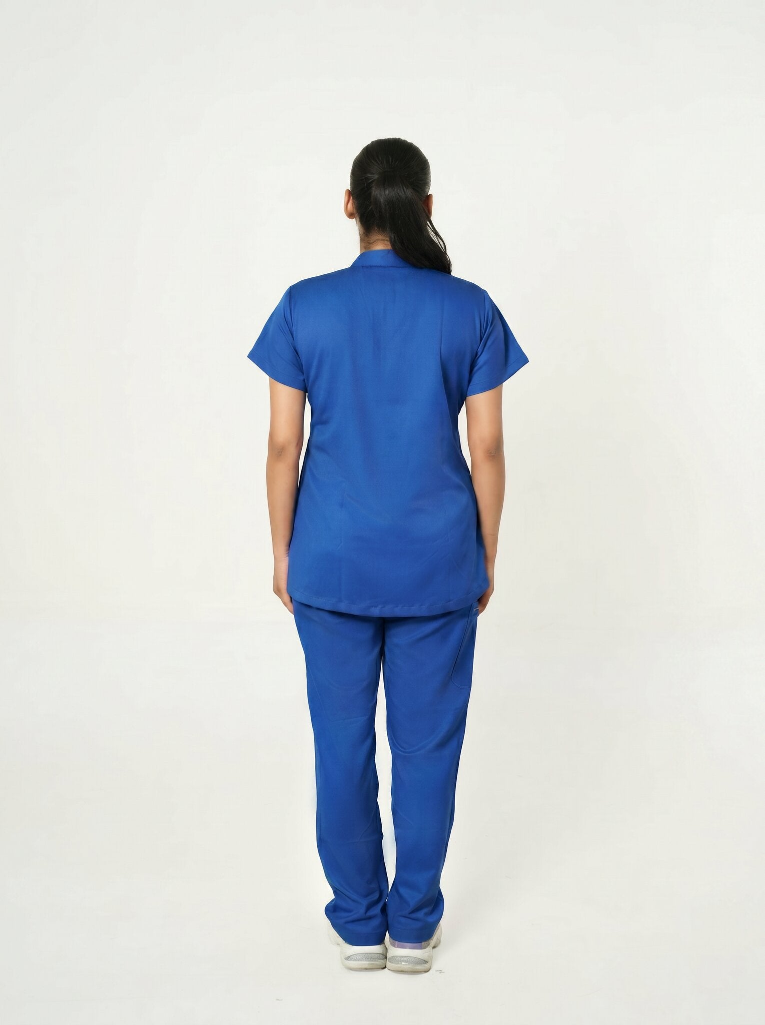 Avery Mock-Neck Scrub Top Kemet