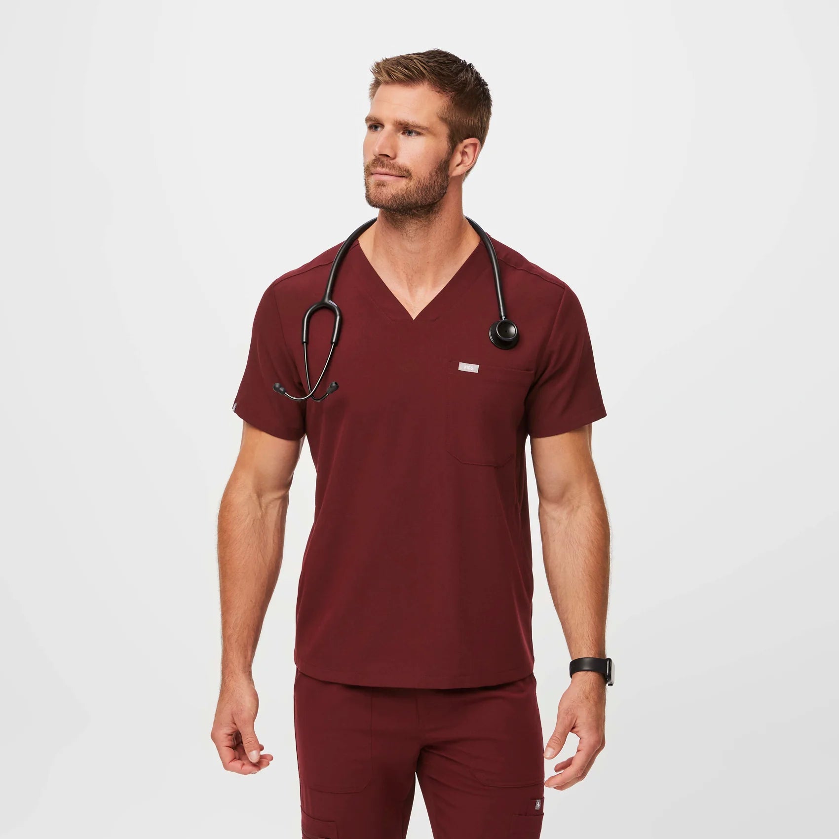 Men's Three Pocket Atlas Scrub Top Kemet