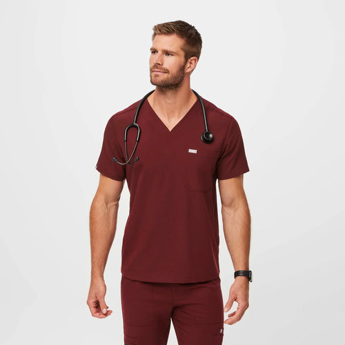 Men's Three Pocket Atlas Scrub Top Kemet