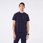 Men's Three-Pocket Giza Scrub Top