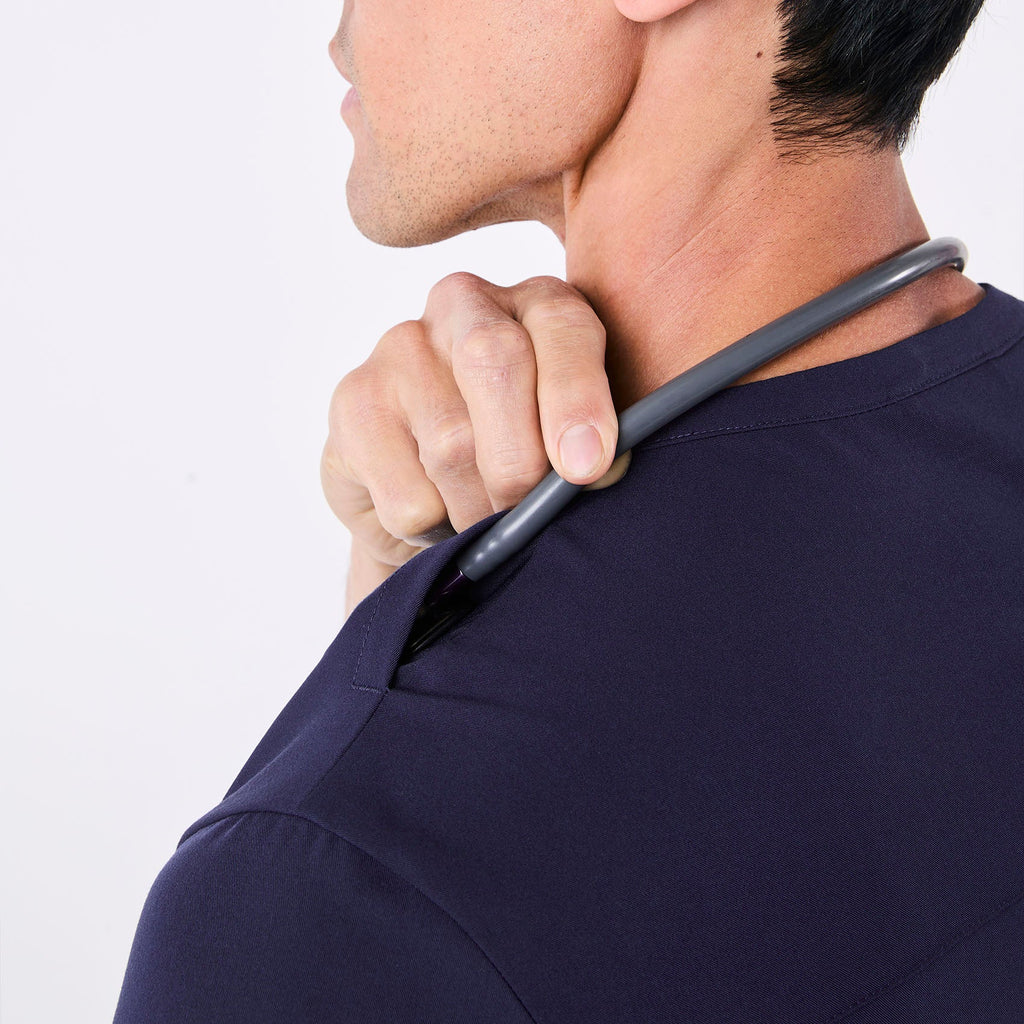 Men's Three-Pocket Giza Scrub Top