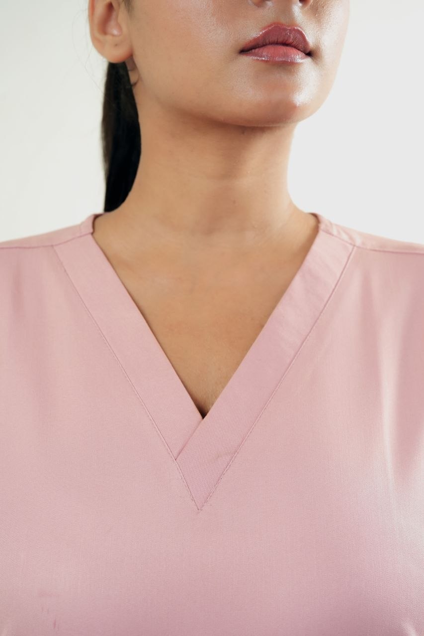 Sage V-Neck Scrub Top Kemet