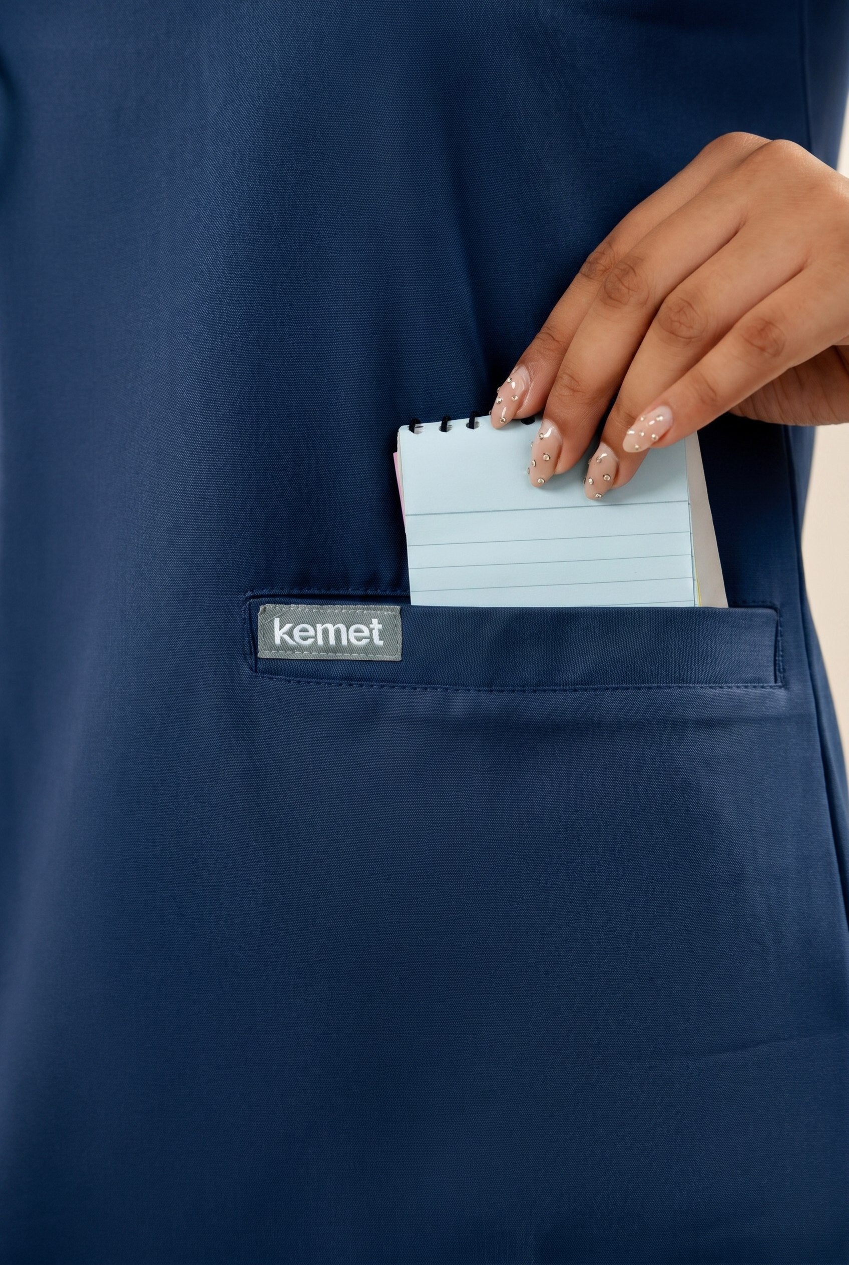 Sage V-Neck Scrub Top Kemet