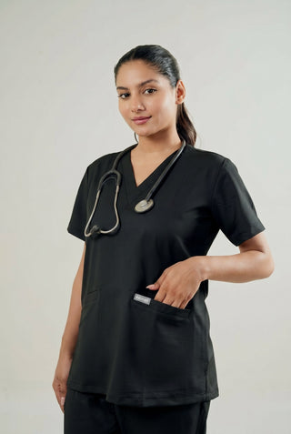 Sage V-Neck Scrub Top Kemet